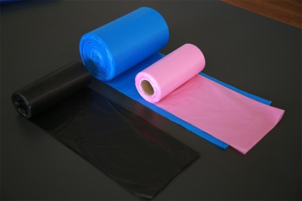Eco Friendly Disposable Plastic Garbage Bags 50x50cm For Home / Office Cleaning