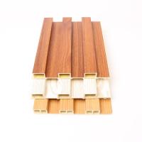 Morden Design Customizable Waterproof Indoor WPC Wall Panel Interior Decoration WPC Wall Panel Wood Substitute