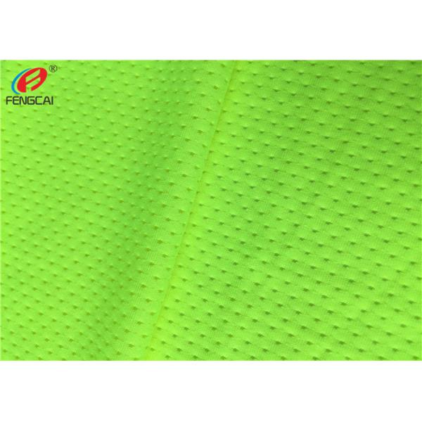 92% Polyester 8% Spandex Mesh Fabric Weft Knitted Fabric For Jersey