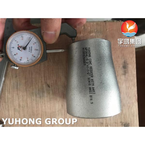 SS Pipe Fitting ASTM A403 WP304L S30403 Concentric Reducer B16.9