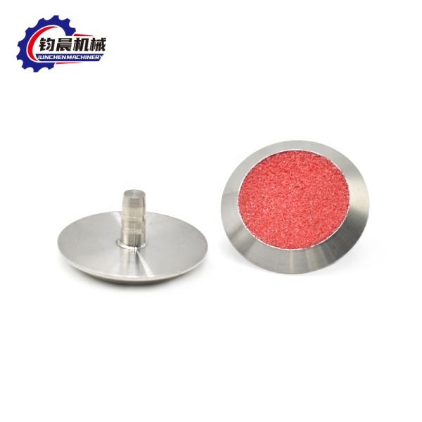 Pistes tactiles en acier inoxydable pour pavés