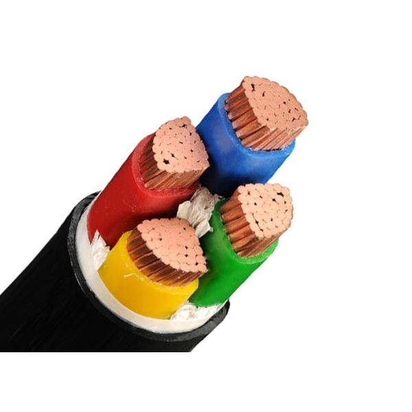 Изолированные кабели PVC 0.6/1KV 4x95 SQMM для распределения силы