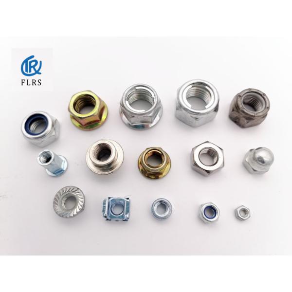 All Kinds of Metal Steel Hex/Round Nuts (Heavy/Thin) with or without Insert to be Customized or Standard