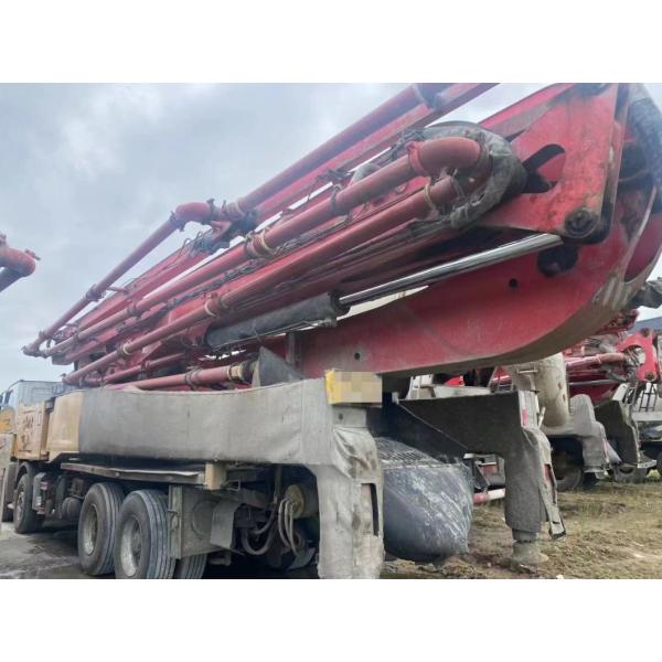 2019 Top Sy 56m Concrete Mounted Pump Batching Plant Used and Cylinder Type Structure