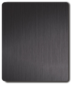 Black Titanium 8K Sandblasted Matte Stainless Steel Plate 201 304 316 430