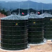 tamanho anaeróbico anaeróbico do digestor do projeto de tanque do digestor