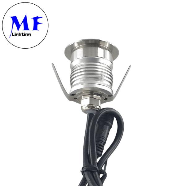 IP67 LED enterré dans le sol Lumière 1W 3W imperméable à l'eau Éclairage extérieur de paysage Lumière pour jardin et patio