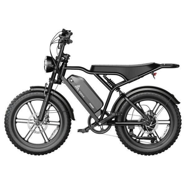 R002 20''*4.0 1500W Full Suspension Moped-style Electric Bike Europe Warehouse Stock Fat Tire Bike
