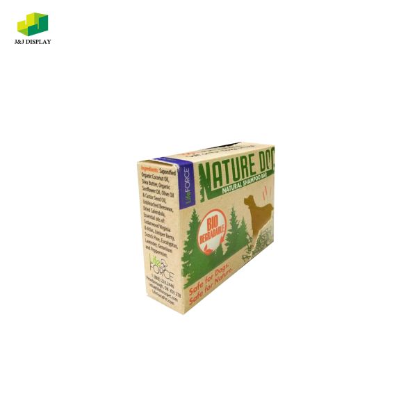 300g Single Copper Color Carton Packaging Box Digital Printed For Dog Care Products