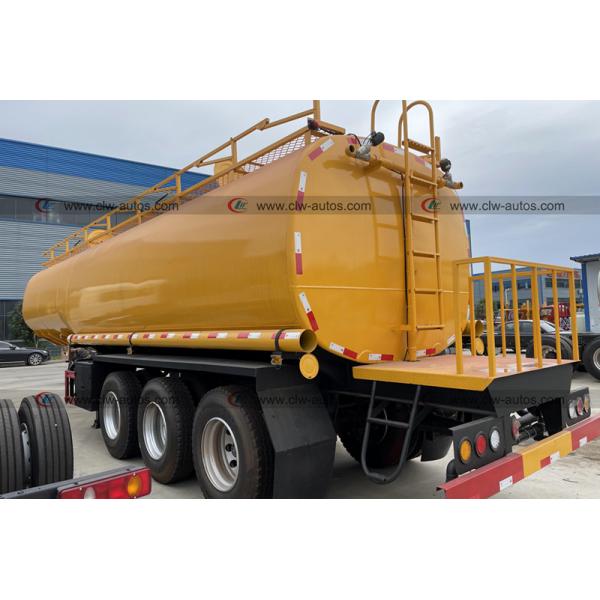3 del árbol 45000L del tanque remolque semi para la entrega del agua potable