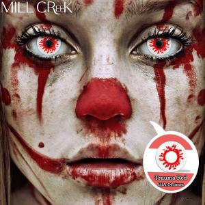 40% Water Content Red Demon Contacts Practical Millcreek Lenses Easy To Replace