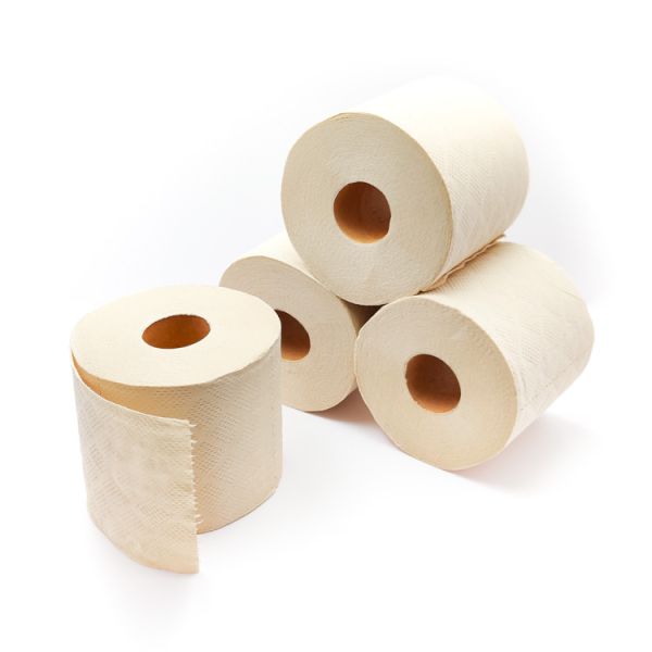 Hot sale Excellent quality customized nice wrapping unbleached toilet paper