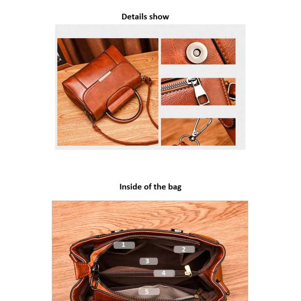 Main Material PU Classic Clutch Handbag Simple Solid Color Cross-Body/Shoulder Bag