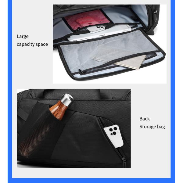 Спортивная сумка для путешествий с одним плечом большая емкость