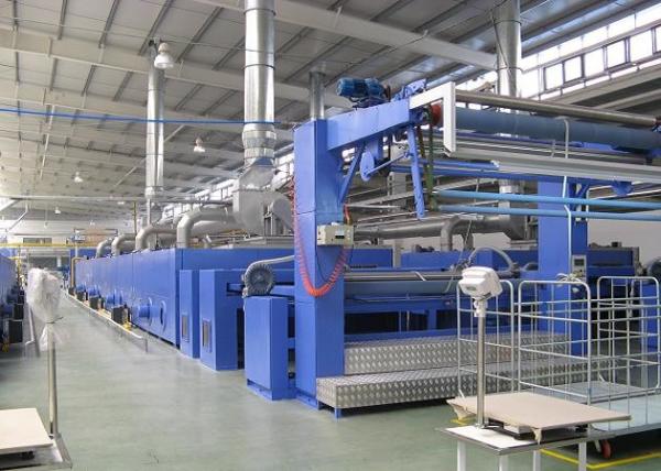 Anti Pin - Off Knitted Fabric Heat Setting Machine Open Width Entry / Air Cooling