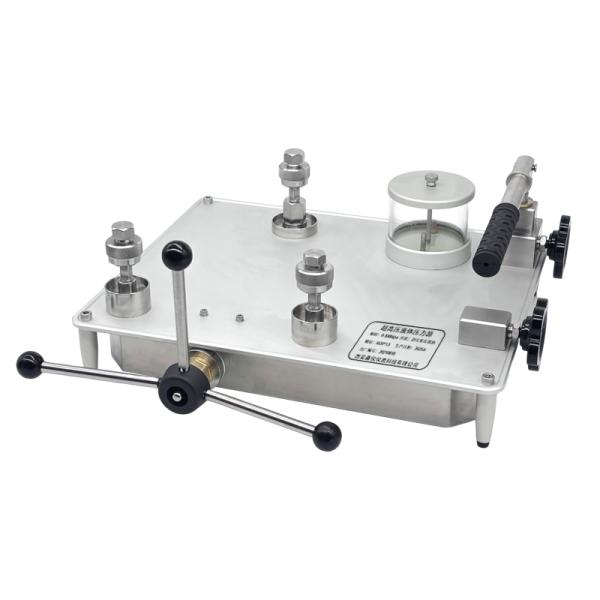 Bomba manual hidráulica de presión para calibración de presión 0-160MPa Bomba de