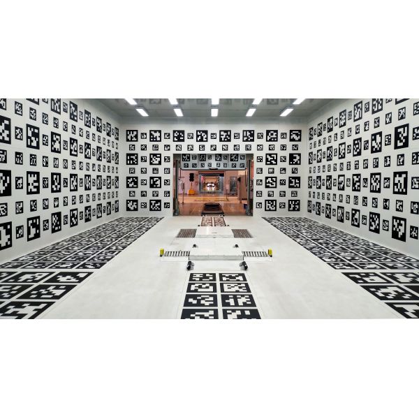 360° Surround View Car Calibration Room / Vehicle Mounted Visual Calibration Room