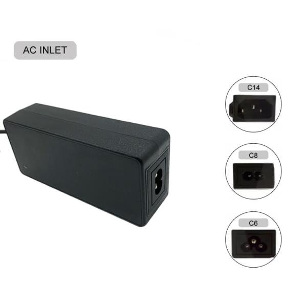 Black White Universal AC DC Adaptor 24v 5a AC/DC Adapter 24 Volt 5 Amp Power Supply with UL62368 CE GS SAA PSE KC CCC