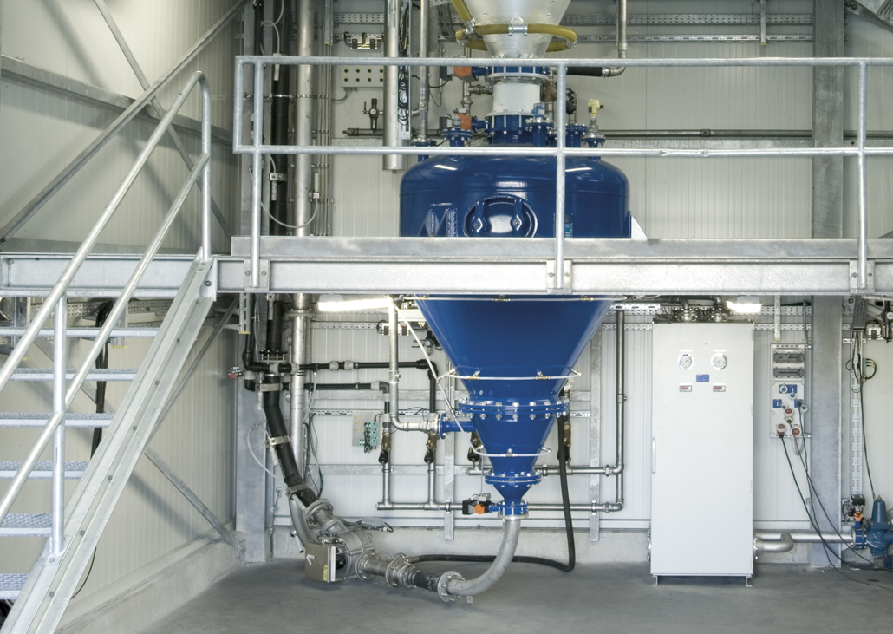 Industrial Dilute Phase Pneumatic Conveying System For Bulk Material Transporting