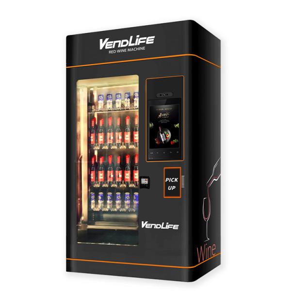 máquinas de venda automática do vinho 220V, 900W Moet Alcoholic Drink Vending Machine
