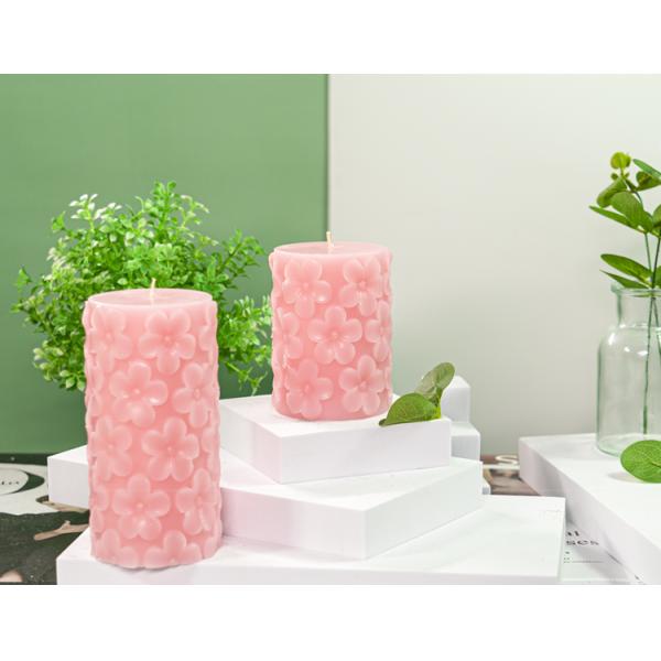 Handmade Pillar Candle Luxury Candle With Natural Soy Wax And Custom Scent