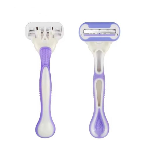 Sweden Stainless Steel Blades Women Disposable Sensitive Triple Blade Razor Shaving Shave