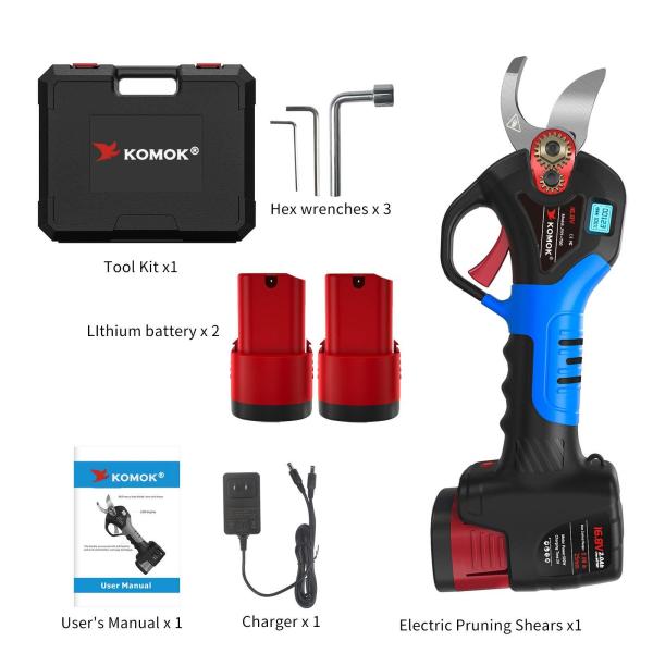 Cordless Electric Tree Branch Pruner 25mm With LCD Display Screen