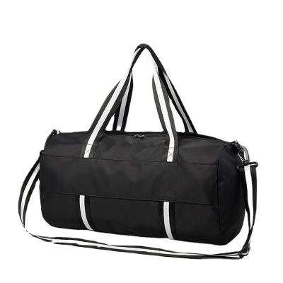 29L Sports Gym Bag Oxford Waterproof Travel Bags With Shoe Pocket