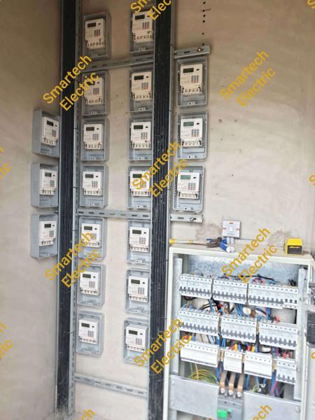 Keyboard-style Smart Prepaid Electricity Meter with RF Reader and Load Control Function
