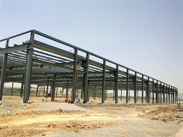 Customized Factory Steel Buildings Prefabricated Hot Dip Galvanized Steel Structure Workshop
