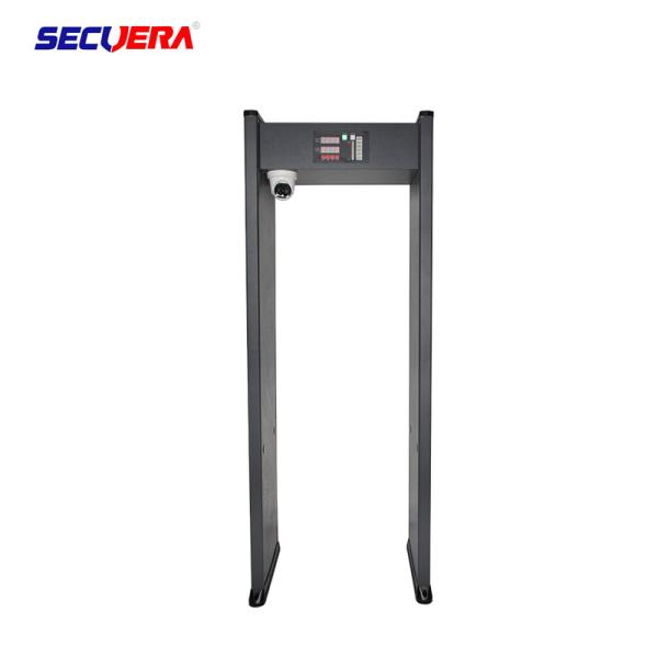 Sound / Light AlarmWalk Through Temperature Scanner Infrared High Sensitivity