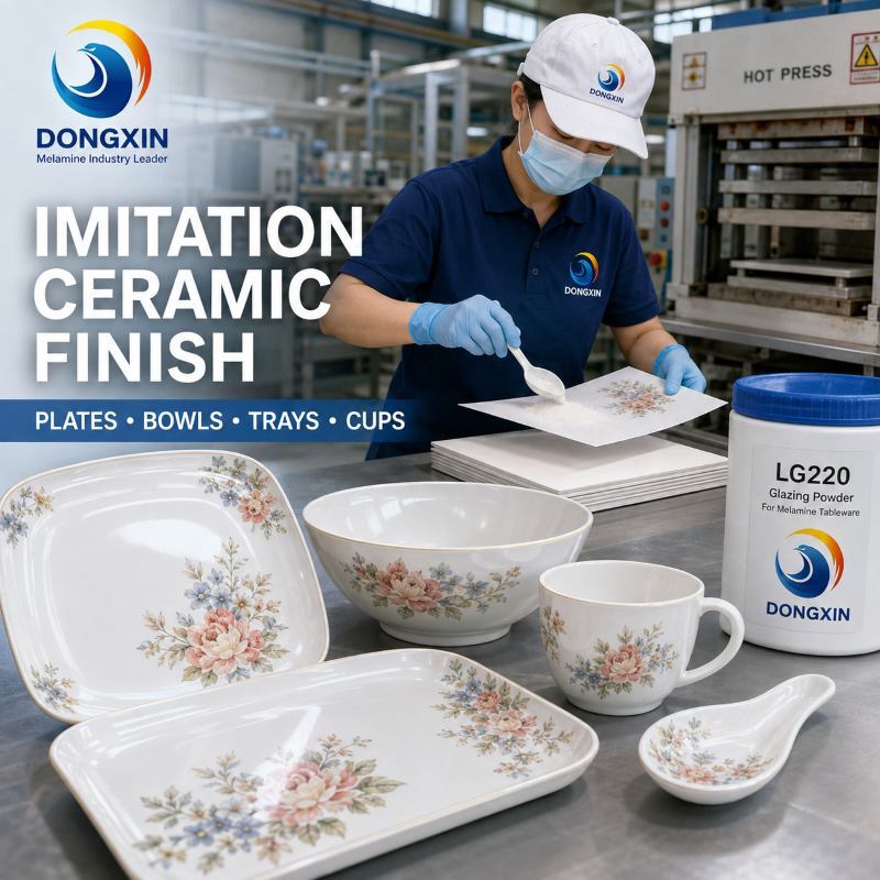 Decal Paper Melamine Molding Powder Model Melamine Formaldehyde Resin