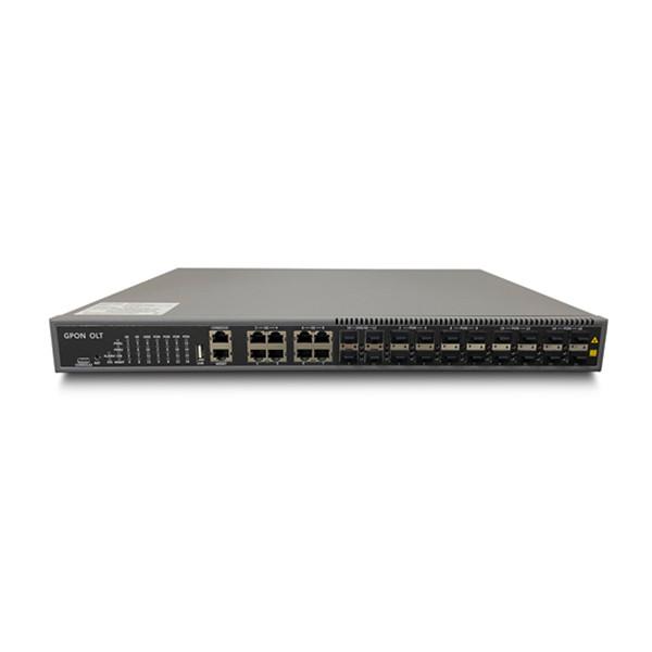 OS-GP16W GPON OLT 8PON NMS/CLI/Web management with 4*10GE uplink port,AC/DC power,Broadcom chip ZTE,Fiberhome,Huawei