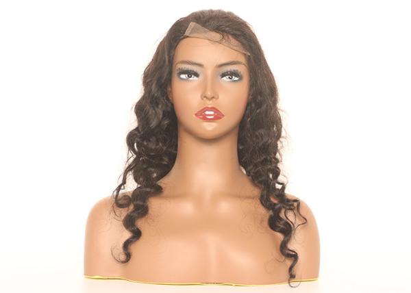 Height 42cm Competition Mannequin Head With Shoulders Female
