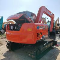 Excavateur Hitachi ZX75 avec système de transmission hydraulique avancé et régulateur proportionnel électrique