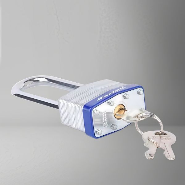 Rarlux Manufacturer Wholesale Custom Shackle Length Industrial Safety Anti-cut Duty Steel Padlock Waterproof Laminated Padlock