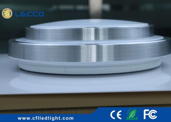 180° Beam Angle LED Ceiling Lamp 18W Double Deck 2700K with Aluminum Frame