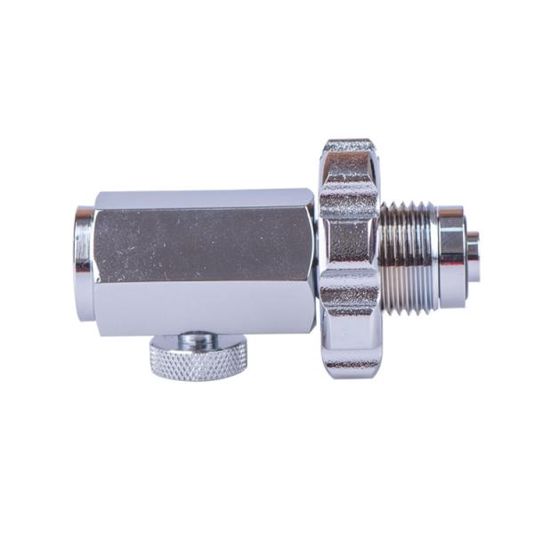 Scuba Diving DIN Inflatable Head 1/4NPT, DIN G5/8 Male, 300Bar/5000psi with Blee