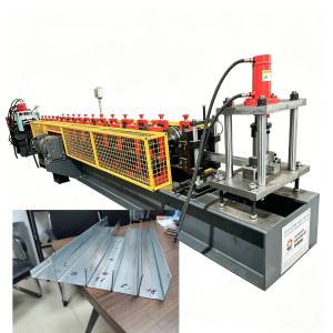America Hot Sale 0.8-1.5mm U Channel Door Frame Roll Forming Machine Galvanized Steel