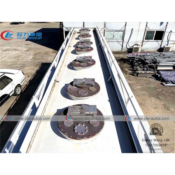 Tri цапфа 46000 35T 40T дизельного доставки тележки литров трейлера Semi