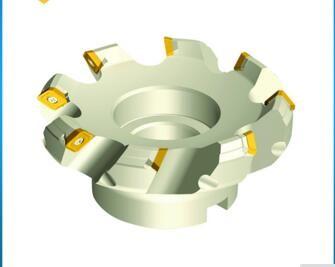 KM Side and face milling cutter with carbide insert