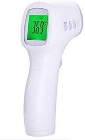 LCD Display No Touch Digital Thermometer , Digital Infrared Baby Thermometer