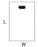 Custom HDPE / LDPE Die Cut Shopping Bags Custom Plastic Retail Bags With Own Logo