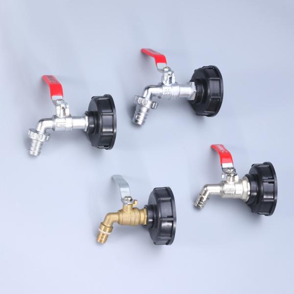 S60x6 Thread To 3/4 1/2 1 Reducing Adapter Connector for IBC Tank Irrigation Needs
