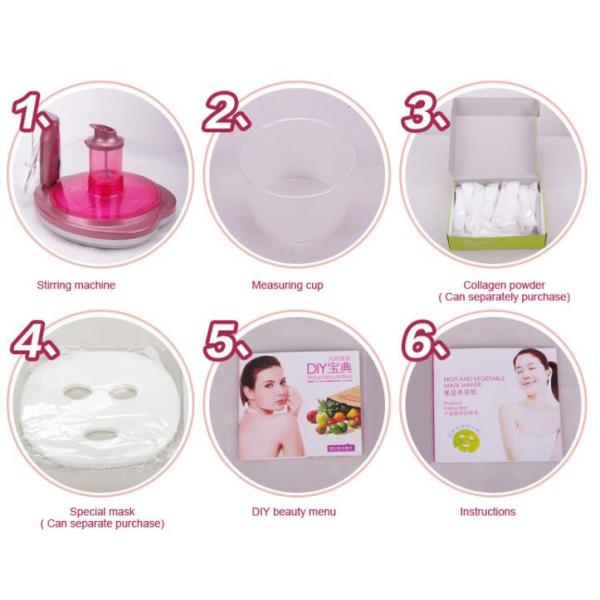 CE approved vegetable DIY fruit facial mask machine beauty equipment