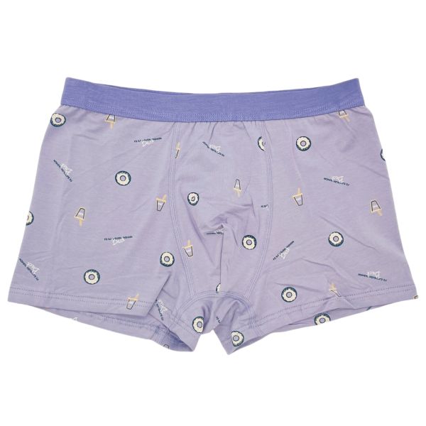 Men Boxer Briefs Printed Men's Shorts Boxers Cotton Briefs Underwear Men