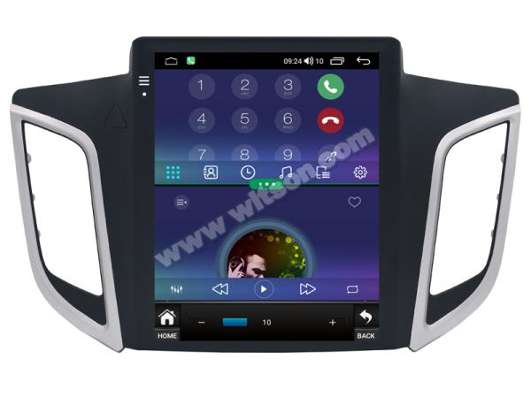 9.7'' Tesla Vertical Screen For Hyundai Crete IX25 2015-2019 Android Car Multimedia Player