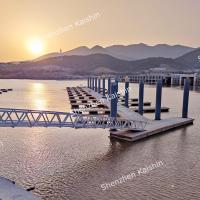 Plataforma de alumínio estável Marine Floating Dock Float Pier das docas de flutuação