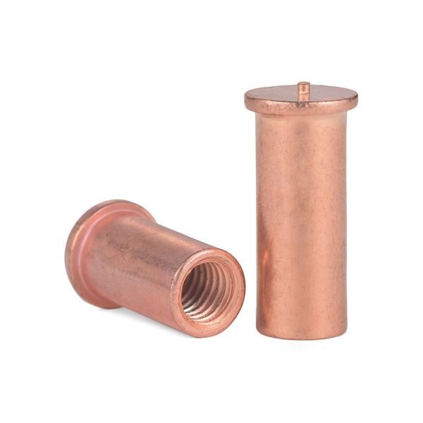 Customizable Copper Plating Seed Welding Fixing Studs ITR ITS Mining Welding Point Nut for Long-Lasting Performance
