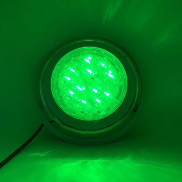 Wall Mounted Stainless Steel 18W Color Changing Pool Light